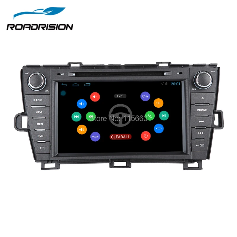 RoadRision 8 &quotAndroid 6 0 автомобиль DVD gps навигация для Toyota Prius левая рука вождения стерео