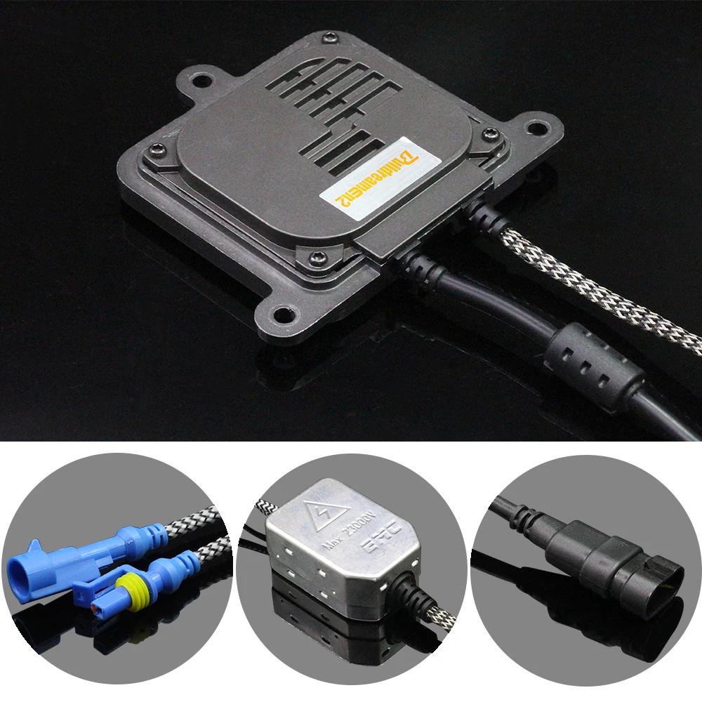 Buildreamen2 55 Вт HID ксеноновый блок переменного тока цифровой балласт зажигания 12 В