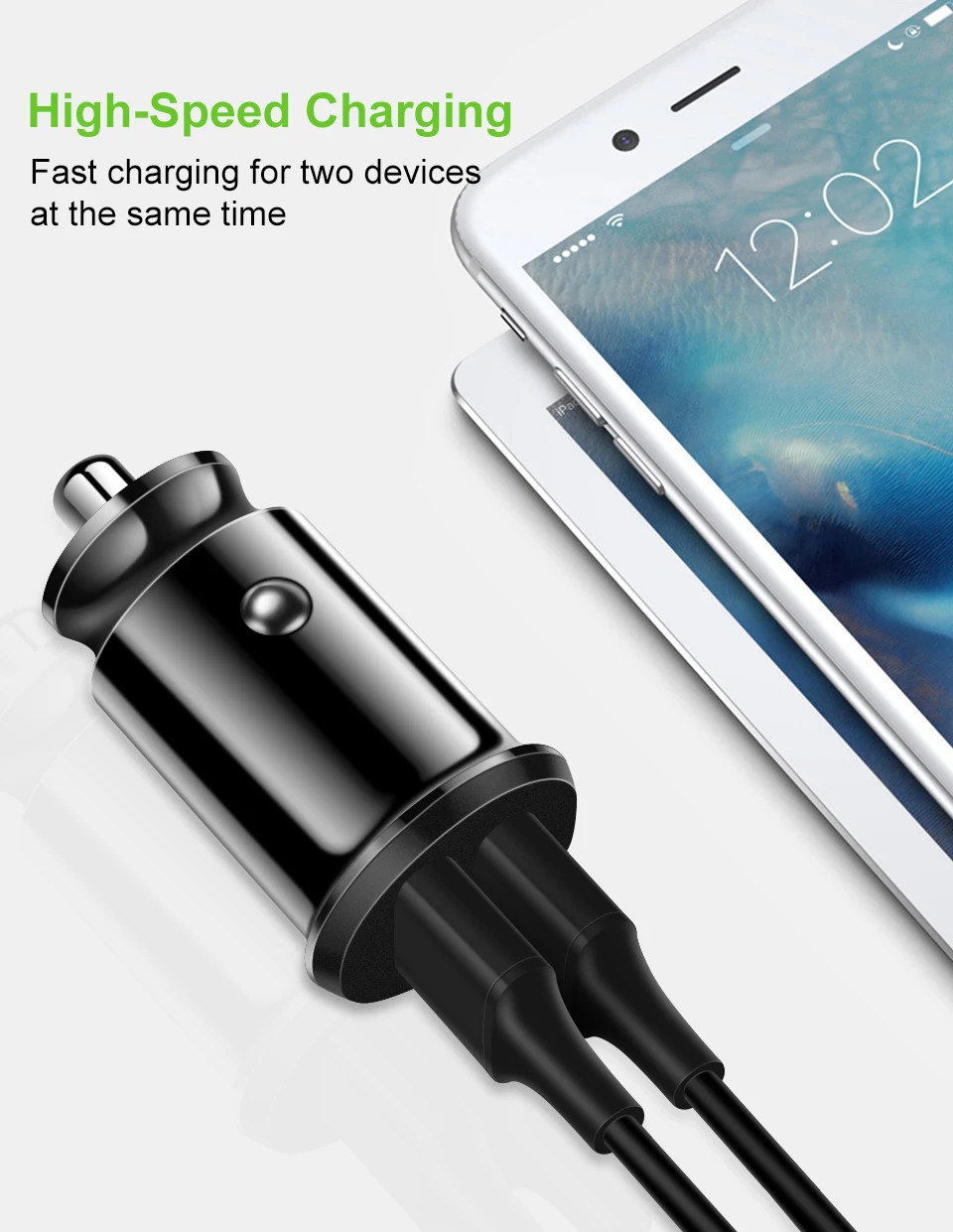 Двойной Порты и разъёмы 3.1A мини-usb зарядное устройство для авто с контрастным Зарядное устройство автоматической зарядкой на перезарядку телефона для Xiaomi Redmi samsung Galaxy A7/6/5/3/70/60/80 M40/30/20 A7/5
