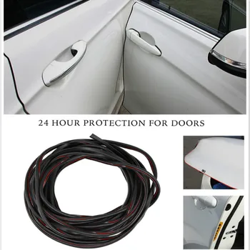 

5m Car Styling Door Side Protector Bumper Sticker For Mersedes Benz BMW Audi VW CC Toyota Honda Mazda Volvo Renault Peugeot Opel