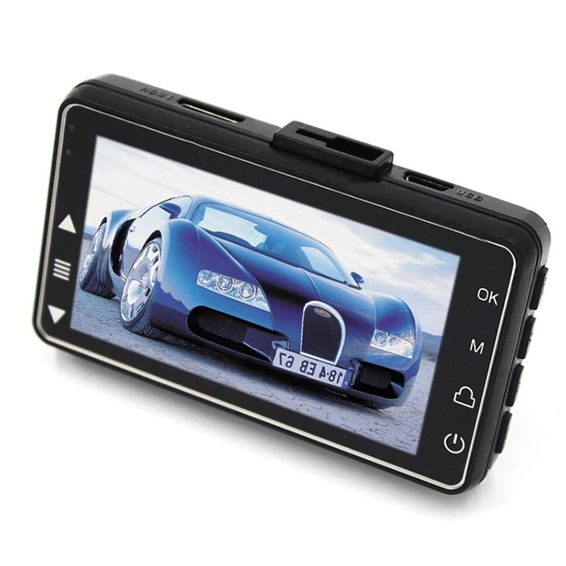 3 дюймовая Автомобильная DVR камера Full HD 1080P Циклическая запись видео регистратор g