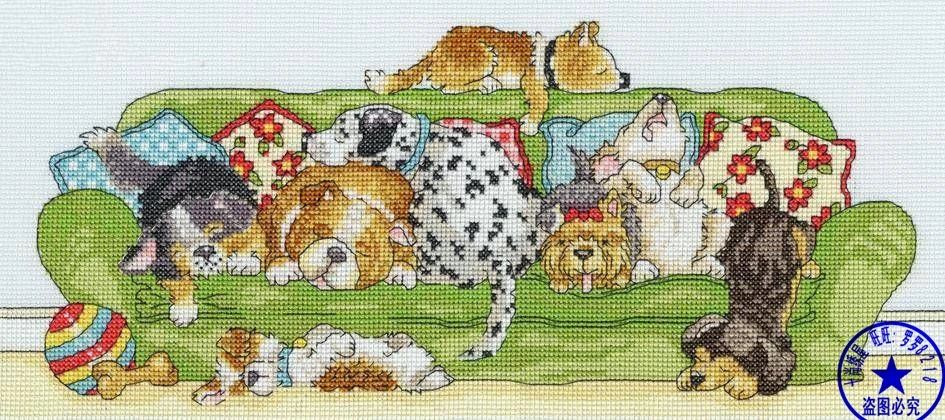 Bothy Threads Punto Croce Kit-Beagle