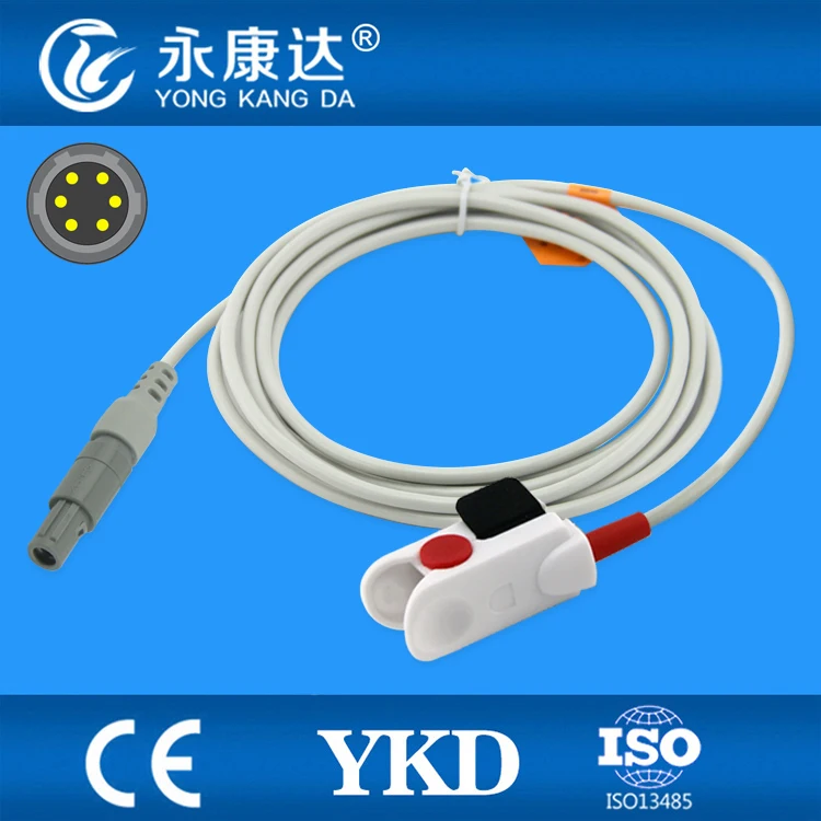 Buy 5PCS/Lot Reusable Mindray spo2 sensor for PM9000