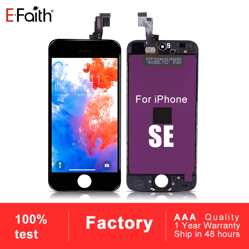 ЖК дисплей Efaith AAA в сборе для iPhone SE 340 шт. с дигитайзером сенсорного экрана + Инструменты ремонта
