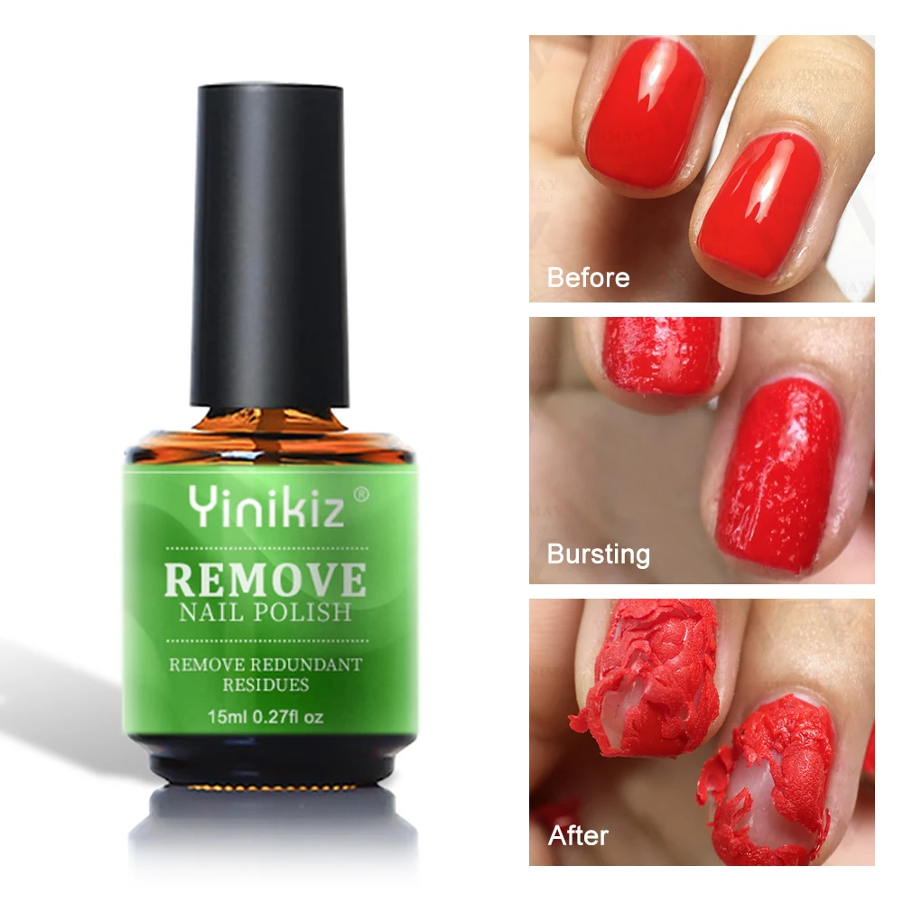 

15ML Nail Gel Polish Remover Magic Remover Healthy Fast Within 2-3 MINS Gel Nail Polish UV Clean Degreaser For Nail Art Lacquer