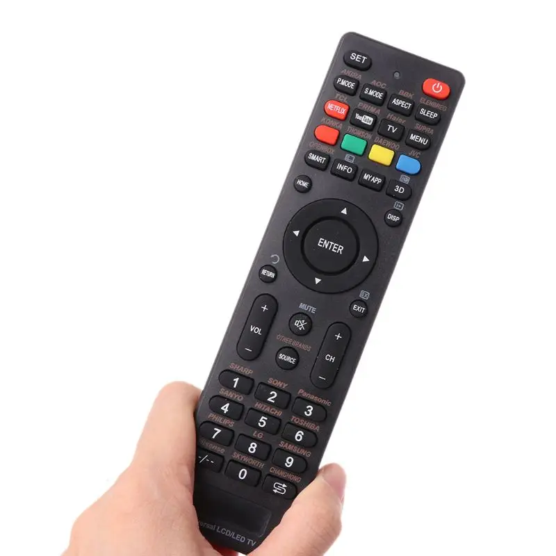 

Ultra-thin LCD LED Universal Smart TV Remote Control Controller Replacement for Sony Philips LG Samsung Vizio Supra Bbk Izumi