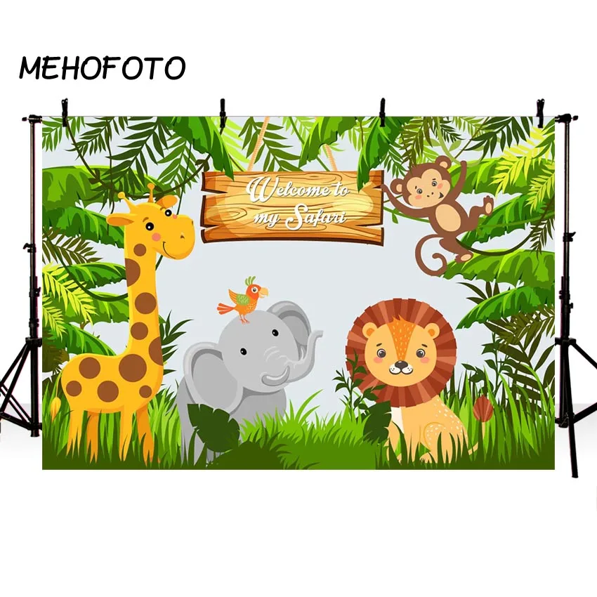 Jungle Safari Fete Photo Decors Bebe Joyeux Anniversaire Animaux Foret Banniere Photographie Arriere Plan Accessoires Aliexpress Jungle Safari Fete Photo Decors Bebe Joyeux Anniversaire Animaux Foret Banniere Photographie Arriere Plan Accessoires Aliexpress
