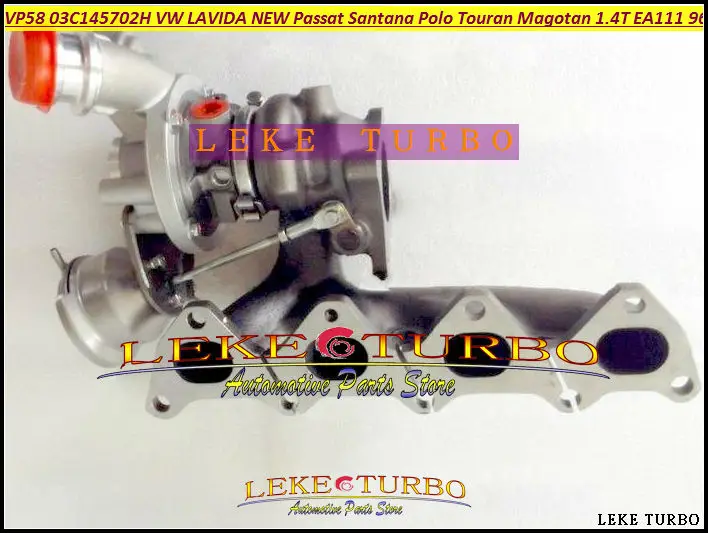 Turbo VP58 03C145702H 12110702 Turbocharger For Volkswagen VW LAVIDA NEW Passat Santana Polo Touran Magotan 1.4L EA111 1.4T 96KW (2)
