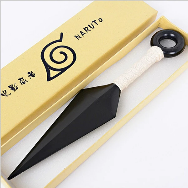 2016 NEW ( Naruto ) Plastic Kunai Japanese Animation Ninja Cosplay Weapon Props Boy Gift Children Toy Peripherals in box SST 1:1