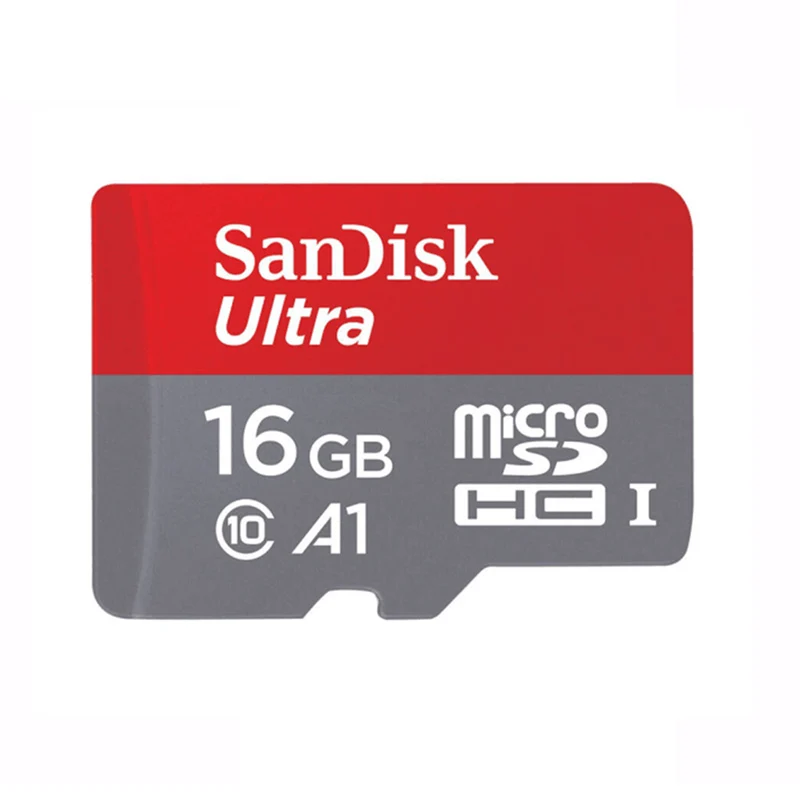 SanDisk Ultra micro SD карта 16G A1 класс 10 microsd UHS-I карта памяти 16 ГБ TF карта для смартфонов и камеры cartao de memoria - Емкость: 16 ГБ