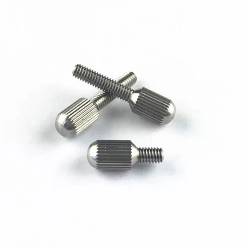 High Quality M5 M6 Knurled Thumb Screws 304 Stainless Steel Hand Screw