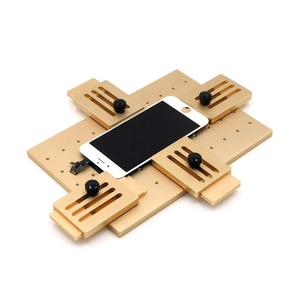 Aluminium Alloy Universal Phone LCD OCA Laminate Fixed Mold Replace LCD UV Glue Mold Mould Glass Holder For IPhone Samsung Aluminium Alloy Universal Phone LCD OCA Laminate Fixed Mold Replace LCD UV Glue Mold Mould Glass Holder For IPhone Samsung