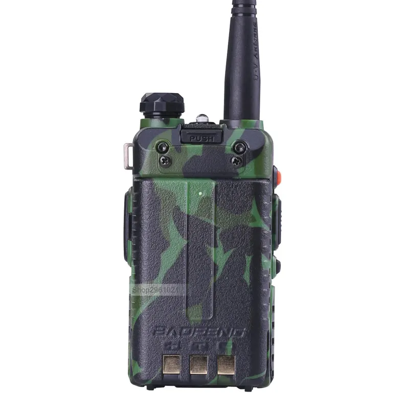 2 шт./лот Baofeng UV 5R камуфляжная рация 5 Вт VHF UHF Двухдиапазонная UV5R портативная