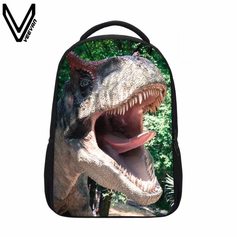 VEEVANV Animal Park Dinosaur Backpacks Cute Dog Shoulder Bags For Boys Girls Zoo Children Teenager Mochila | Багаж и сумки
