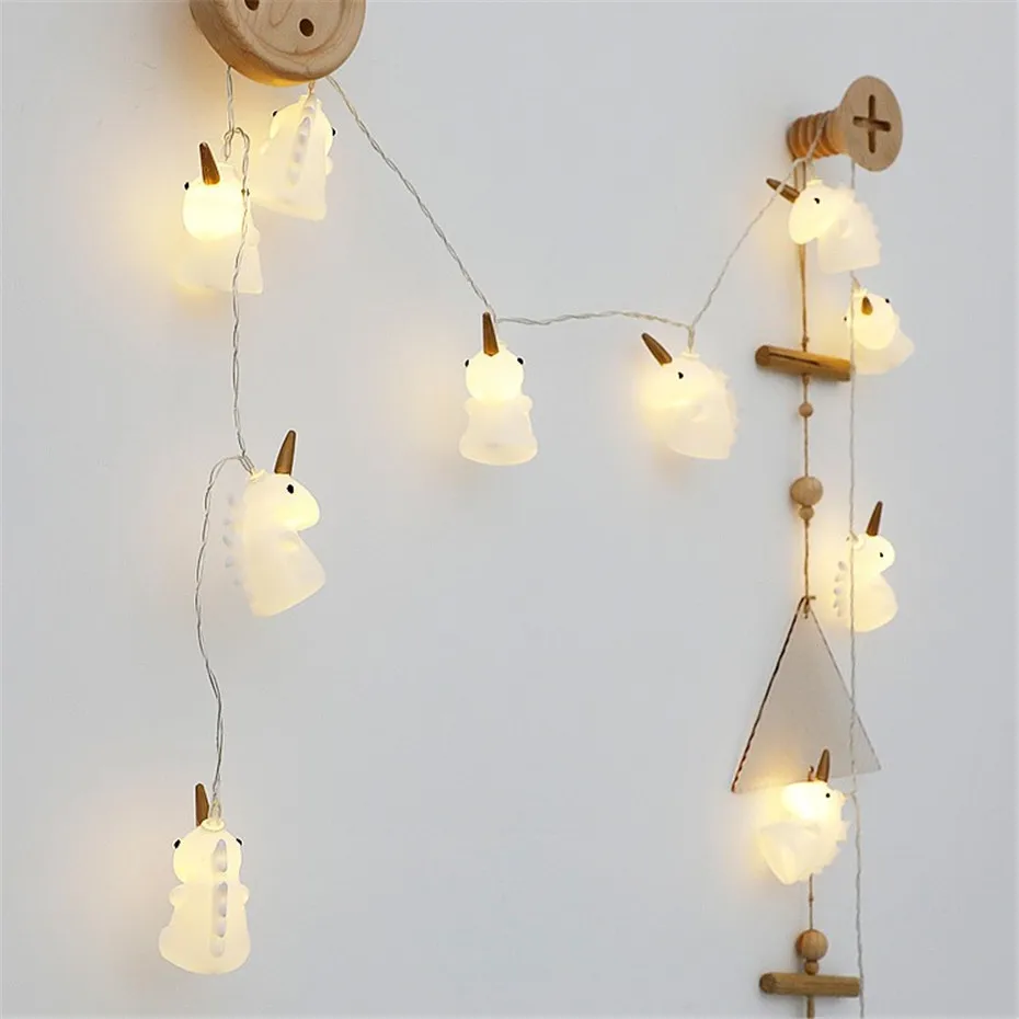 unicorn string lights for unicorn party home decoration