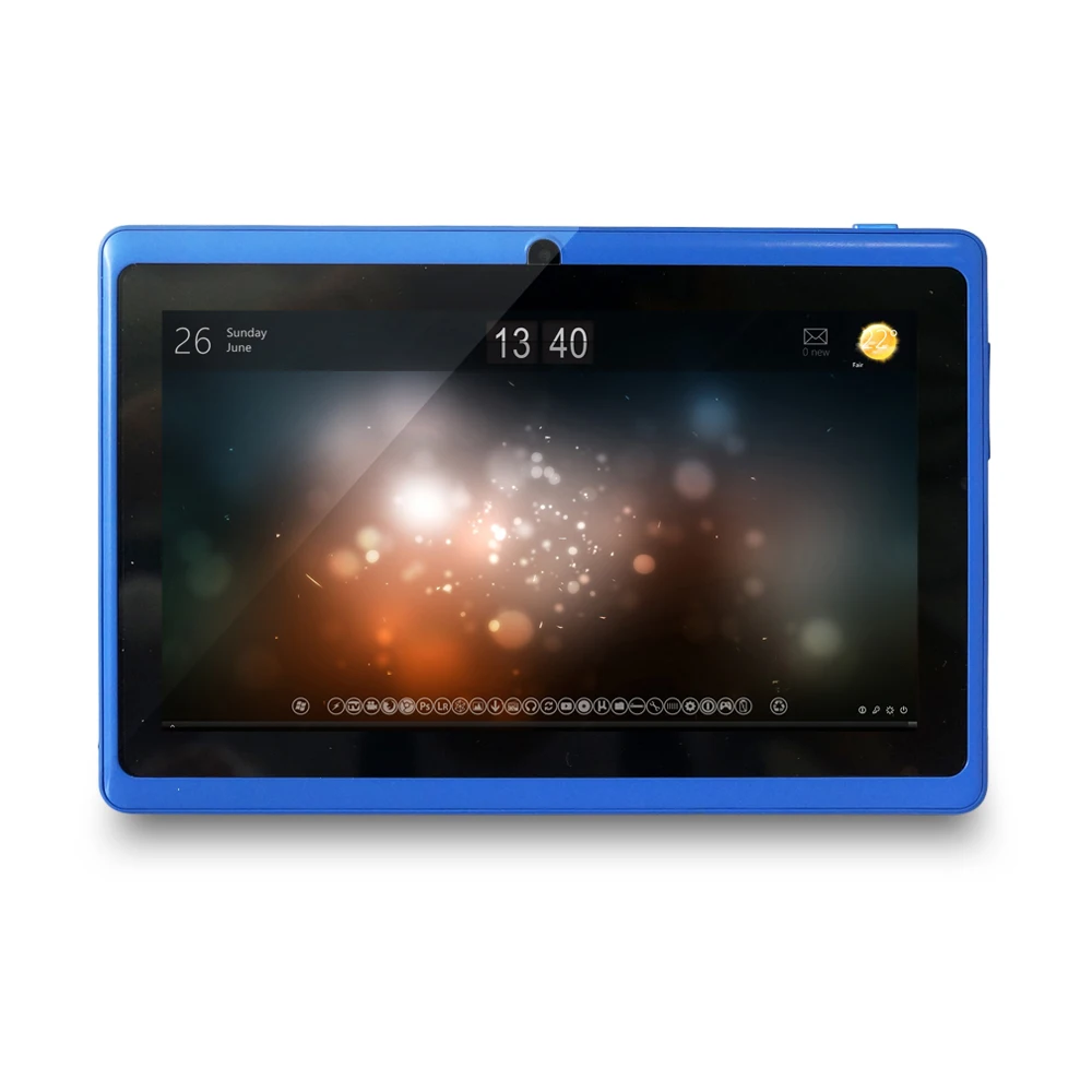 Yuntab 7 дюймов Двойная камера Q88 Pad Allwinner A33 четырехъядерный 1 5 ГГц 512 Мб + 8 Гб wifi с