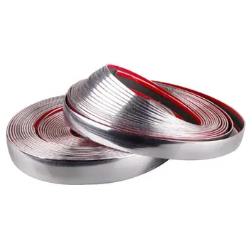 

13M Car Chrome Styling Decoration Moulding Trim Strip Tape Auto DIY Protective Sticker 6/8/10/12/15/18/20/25/30mm