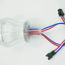 Прибор приемно-60 мм парк развлечений светодиодная точечная лампа; 6 светодиодов/9 светодиодов(1,44 W/2,16 Вт) 5050 RGB SMD; DC12V; IP65; UCS1903 IC