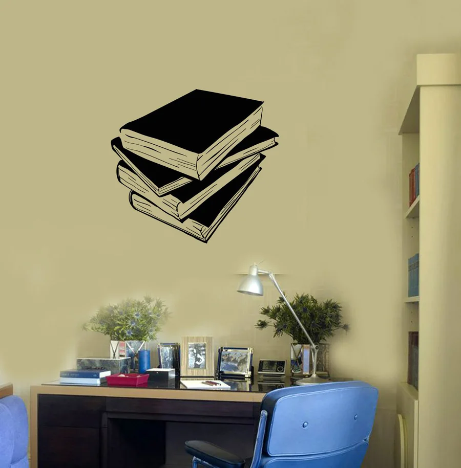 Us 5 91 30 Off Pile Of Books Vinyl Wall Decal Library Reading Corner Decor Room School Stickers Kids Bedroom Home Decoration Mural G176 In Us 5 91 30 Off Pile Of Books Vinyl Wall Decal Library Reading Corner Decor Room School Stickers Kids Bedroom Home Decoration Mural G176 In