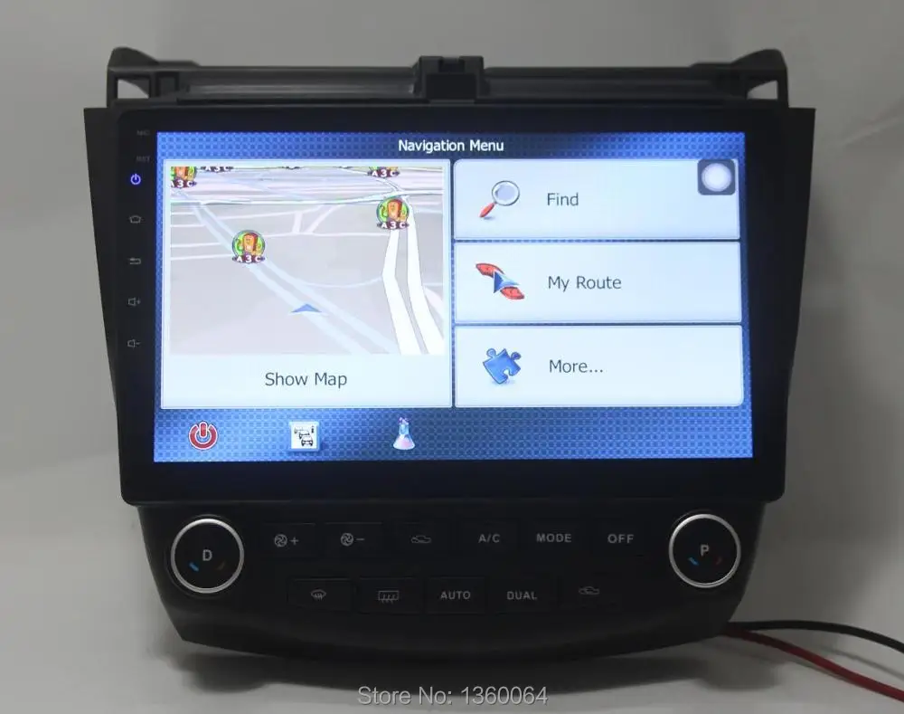Perfect Nedehe Android 8.1 Quad core 10.1 inch for Honda accord 2003 2004 2005-2007 car radio dvd gps navigation steering wheel control 9