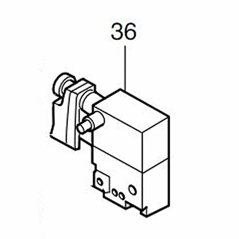Switch 651256-4 For Makita 6800dbv 