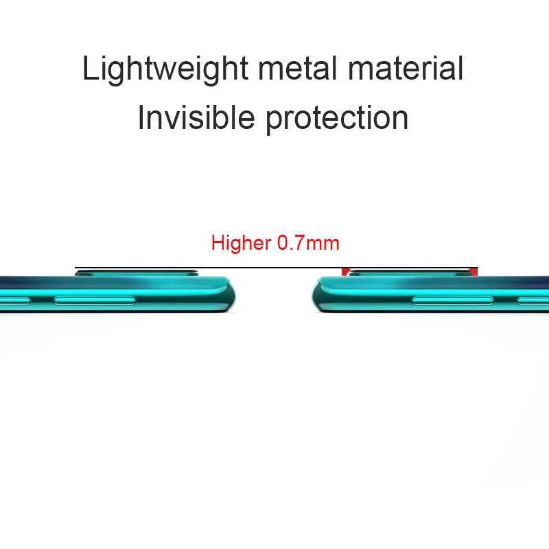 Защитное стекло для камеры huawei P20 P30 Pro, закаленное стекло+ металлическое защитное кольцо для объектива камеры заднего вида, полное покрытие для huawei P20