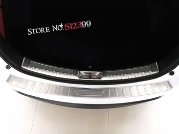 

Stainless Steel Rear Trunk Sill Inner + Outer Scuff Bumper Protector Plate Cover Trim For Mazda CX-5 CX5 2nd Gen. 2017 2018 2019