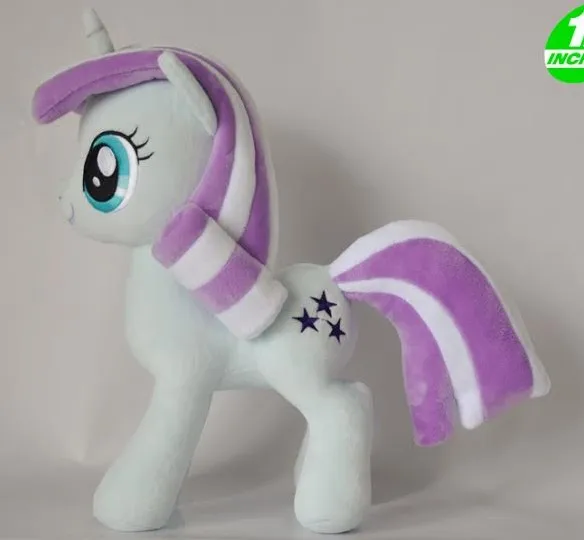 

1PCS limited edition 32CM 288g nnicorn horse Twilight Velvet cotton plush doll toys NO889898
