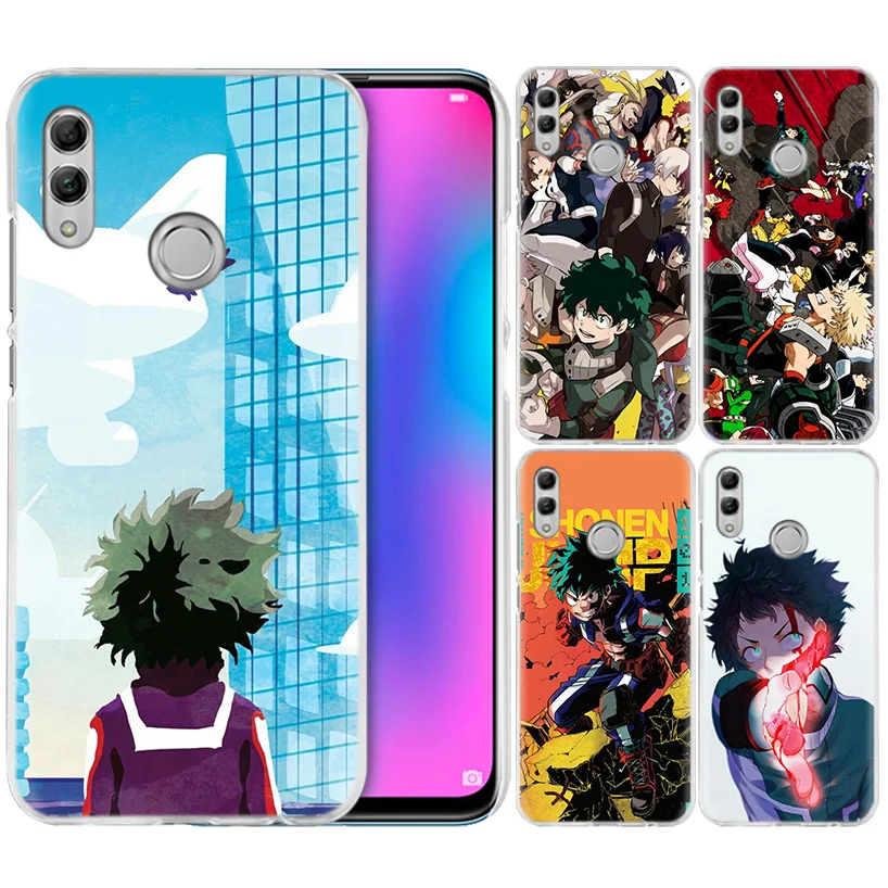 

Cool My Hero Academia Case for Huawei Honor 8X Y9 9 10 Lite Play 7C 8C 8S 8A 7S 7A Pro V20 20i Y6 Y7 Y5 2019 Hard PC Phone Cover