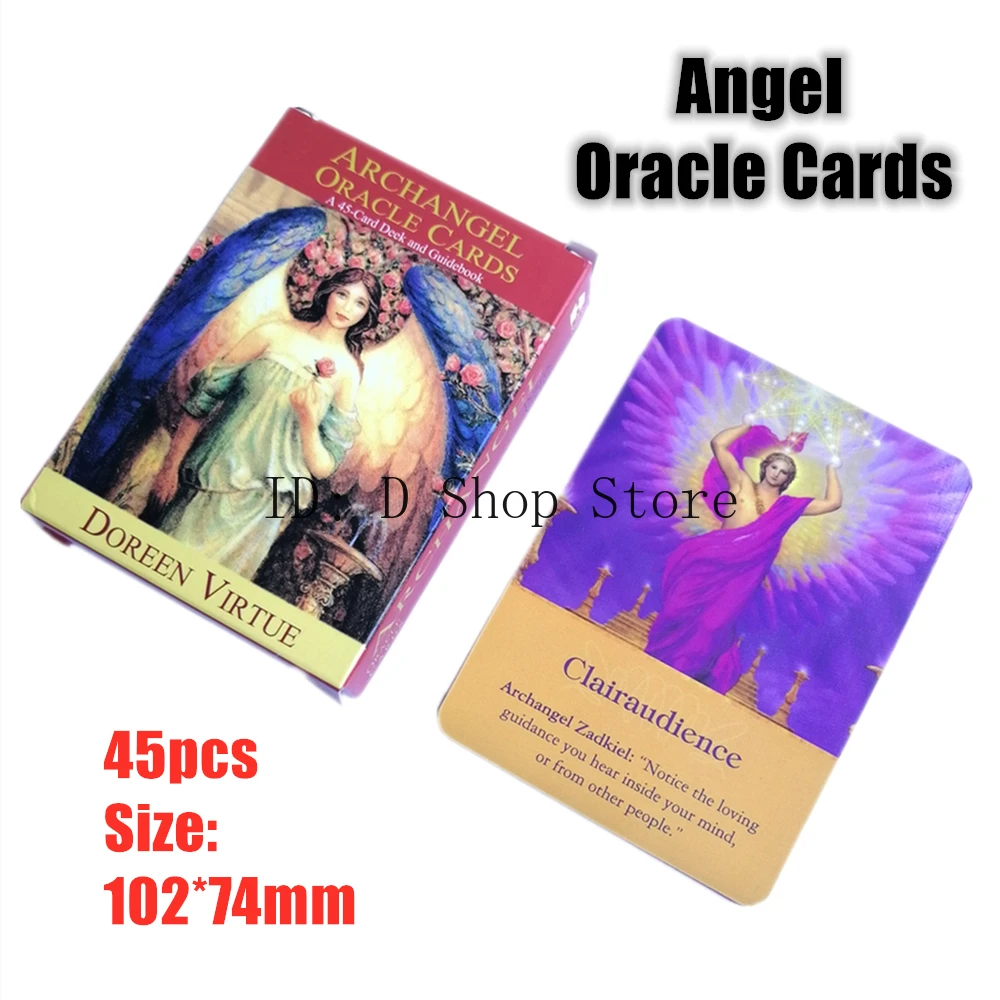 

Archangel Oracle Cards English Read Card Game Board Game For Personal Use