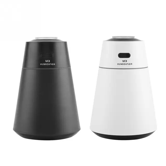 250ML USB Mini Ultrasonic Air Aroma Humidifier for Home Essential Oil Diffuser Atomizer Air Freshener Mist Maker with LED Light