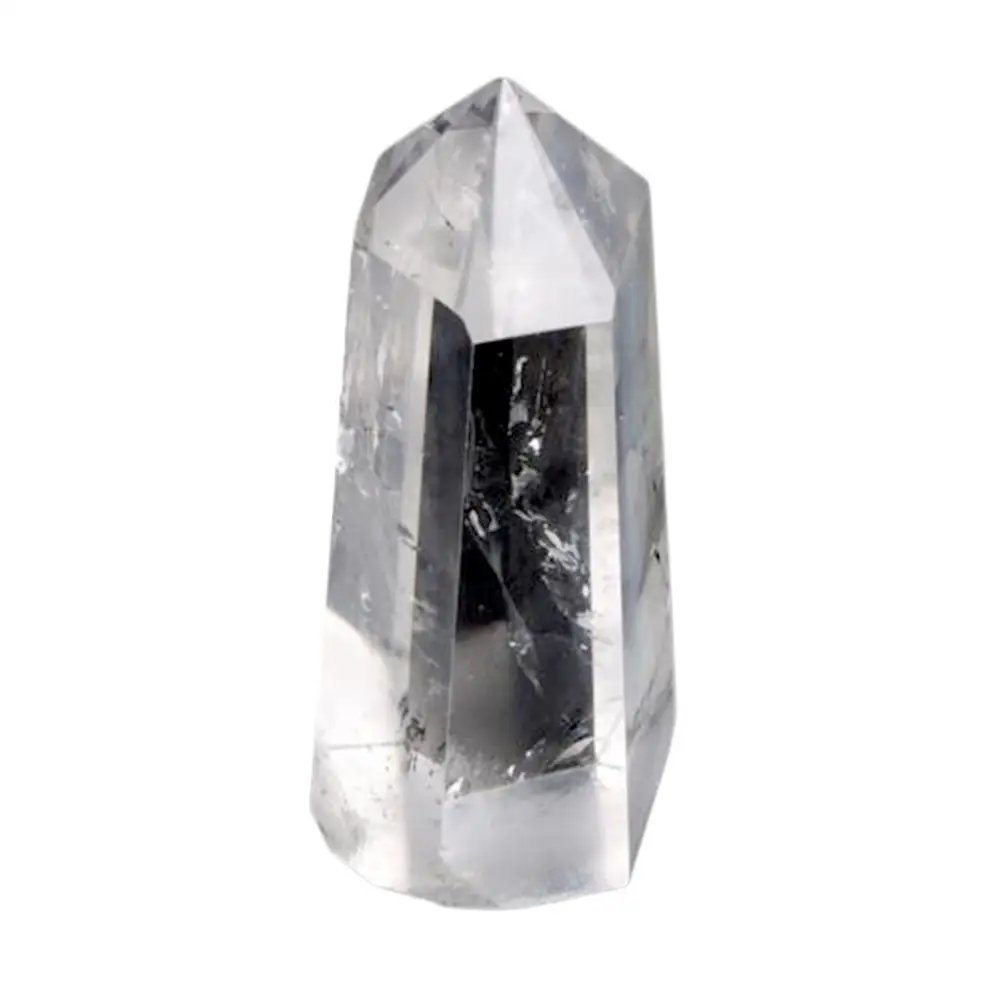 

3" Natural Clear Quartz Crystal Wands Healing Crystal Obelisk Polished Points