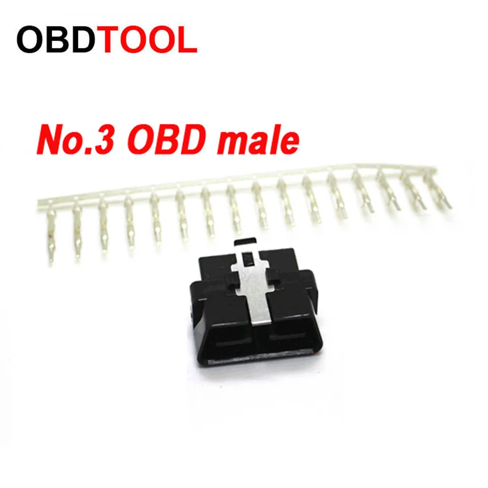 Автомобильный OBD OBD2 OBDII разъем мама J1962f 2 16 контактов с терминалом Диагностический