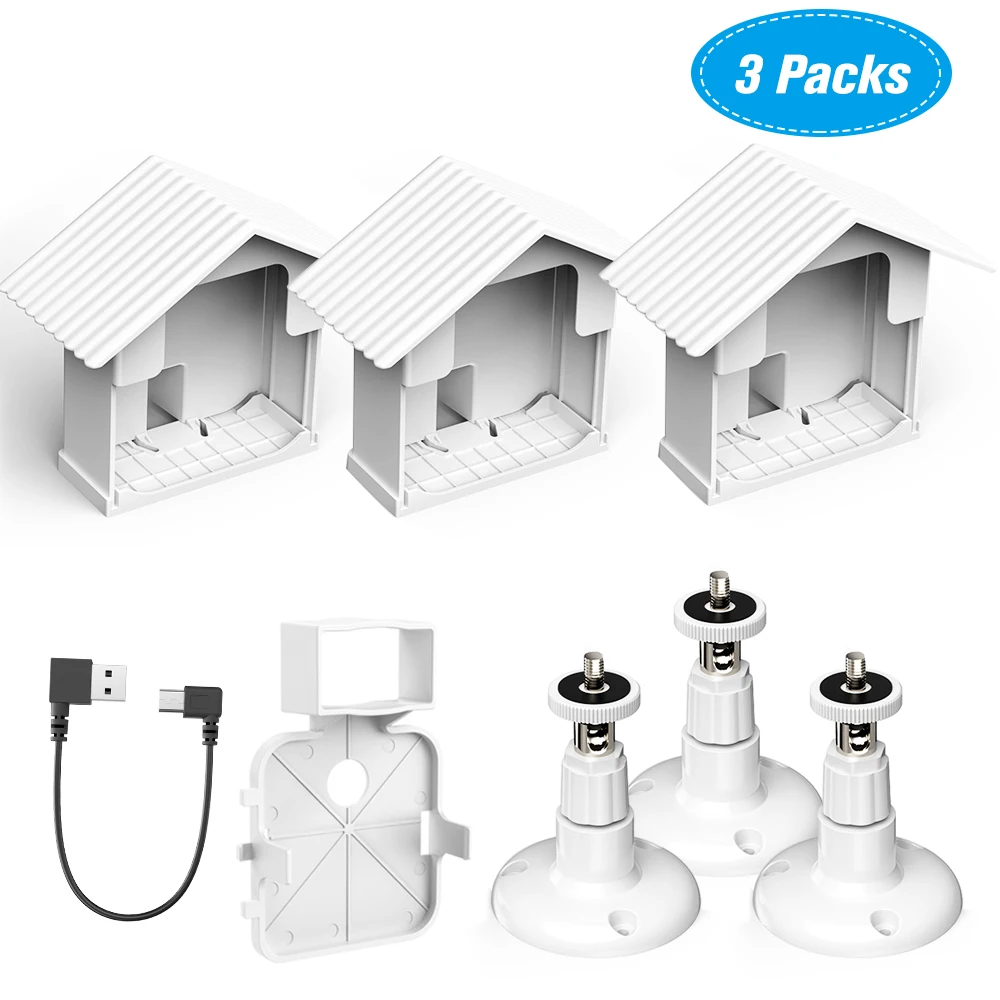 

Wall Mount Bracket Kit for Blink XT Camera Weatherproof 360 Degree Protective Adjustable Indoor Outdoor Mount Protection Cover