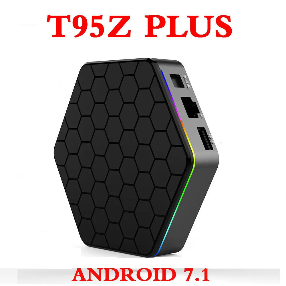 

Original T95Z plus Android 7.1 TV BOX Amlogic S912 4K Set Top box OctaCore 2GB/3GB 16GB/32GB Dual WiFi T95Z Smart media Player