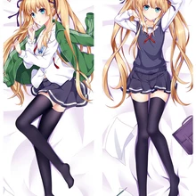 Аниме Dakimakura Saenai Heroine no Sodatekata длинная подушка для объятий чехлы Чехлы Otaku Pillowcasees