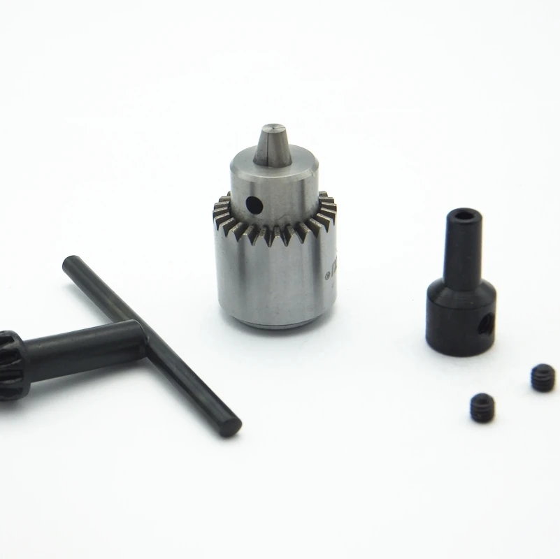 Mini Electric Drill Chuck 0.3 4mm JT0 Taper Mounted Lathe Chuck PCB