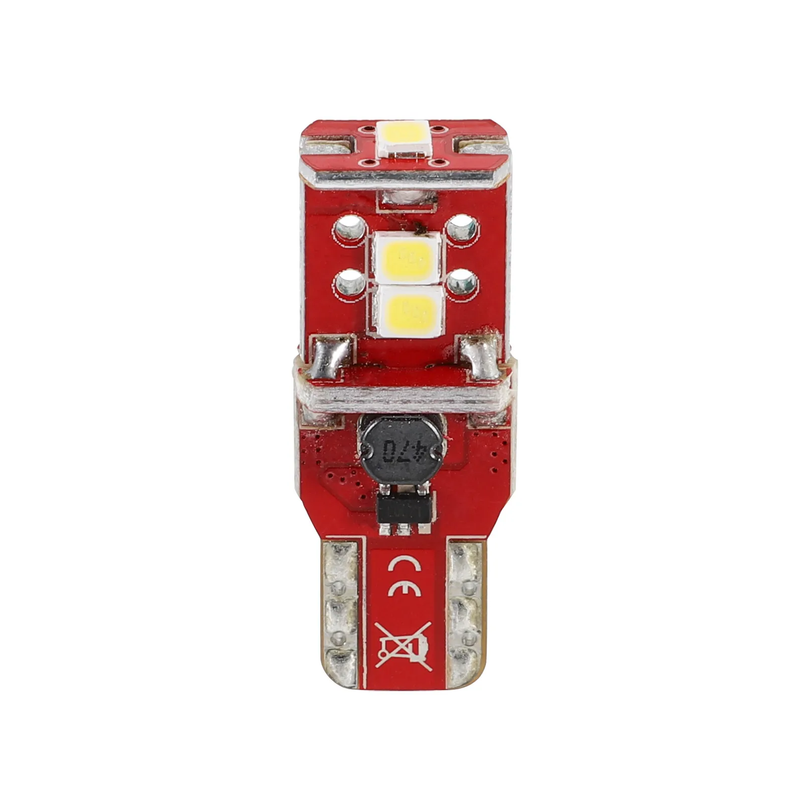 NOVSIGHT 2 шт. T10 W5W Автомобильный светодиодный светильник 2835 SMD СВЕТОДИОДНЫЙ