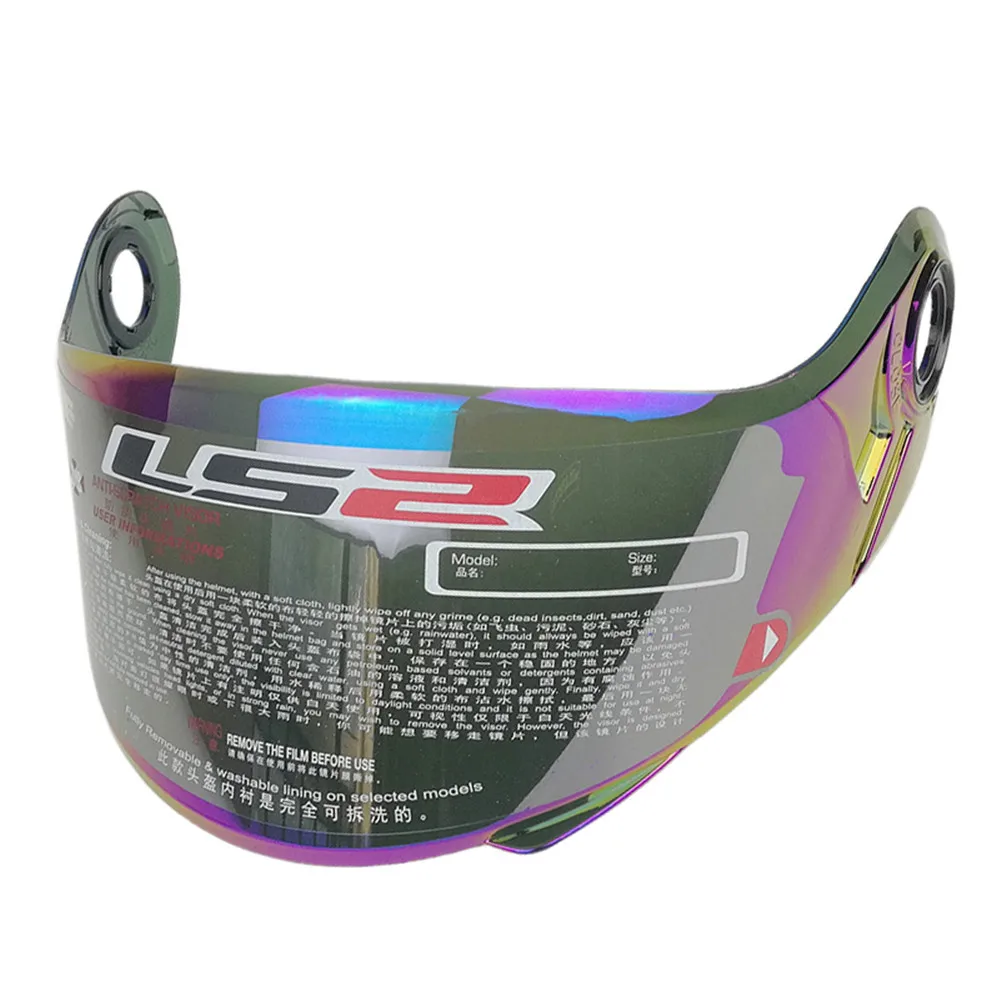 LS2 козырьки для мотоциклетных шлемов FF370 FF325 FF394 FF386 Защита лица объектив солнцезащитное стекло запасные LS2 стробоскопические шлемы дополнительный козырек - Цвет: Tinted
