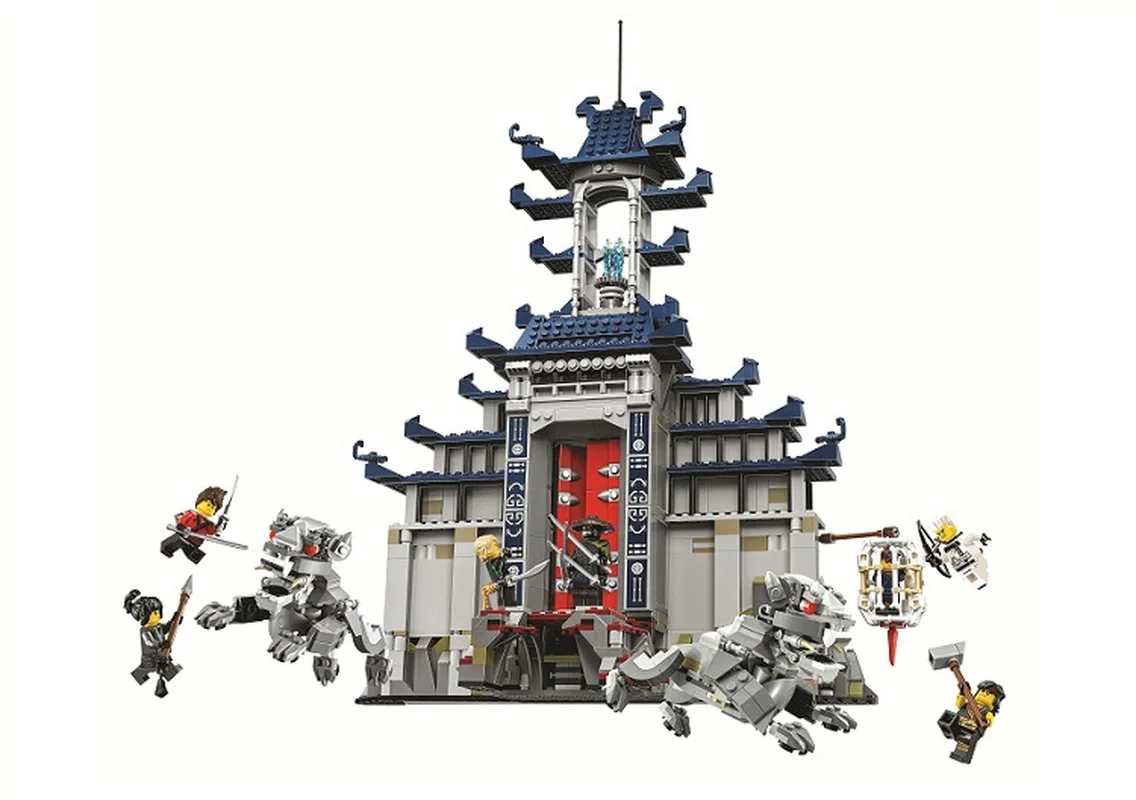

Bela 10722 Ninja Temple of The Ultimate Ultimate Weapon Model Building Block Bricks Toys Compatible with Legoings Ninjagoe 70617