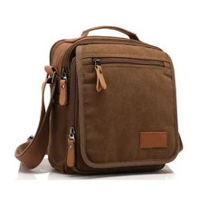 2016 New Men Canvas Bag Vintage Messenger Bag Brand Business Handbags Casual Travel Shoulder Bag Men Crossbody Bag Male Bolsa