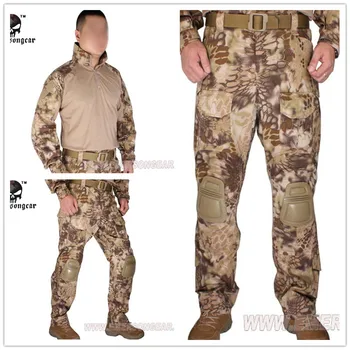 

Emerson Tactical G3 Combat uniform Emerson shirt and pants Military US Army BDU Suits Kryptek Highlander EM8594+7047