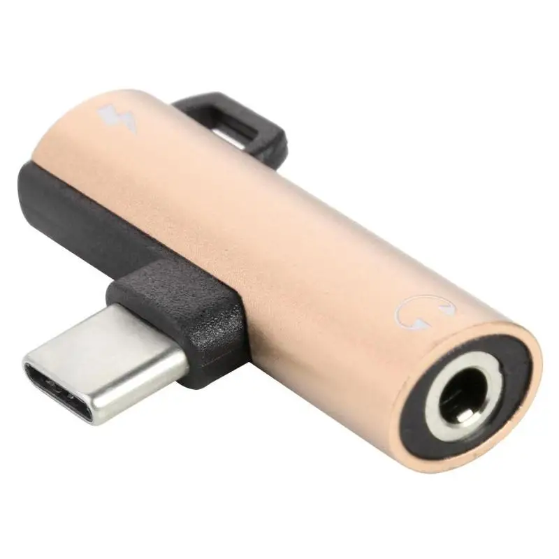 2 в 1 Тип C до 3,5 мм разъем для зарядки наушников конвертер USB мужчин и женщин аудио адаптер для сотовых телефонов смартфонов