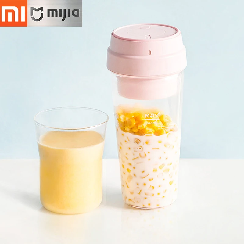 

Xiaomi 17PIN Juicer Small Portable Juicer 400ml Star Fruit Cup Magnetic Suction Charging Blender 30 Seconds Of Quick Juicing