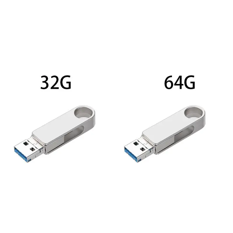 1 шт. USB3.0 Флешка 64 ГБ металлическая подвеска Высокое Скорость интерфейсом USB 32 ГБ Pen Drive реальная Ёмкость 16 ГБ USB Flash Высокое Скорость