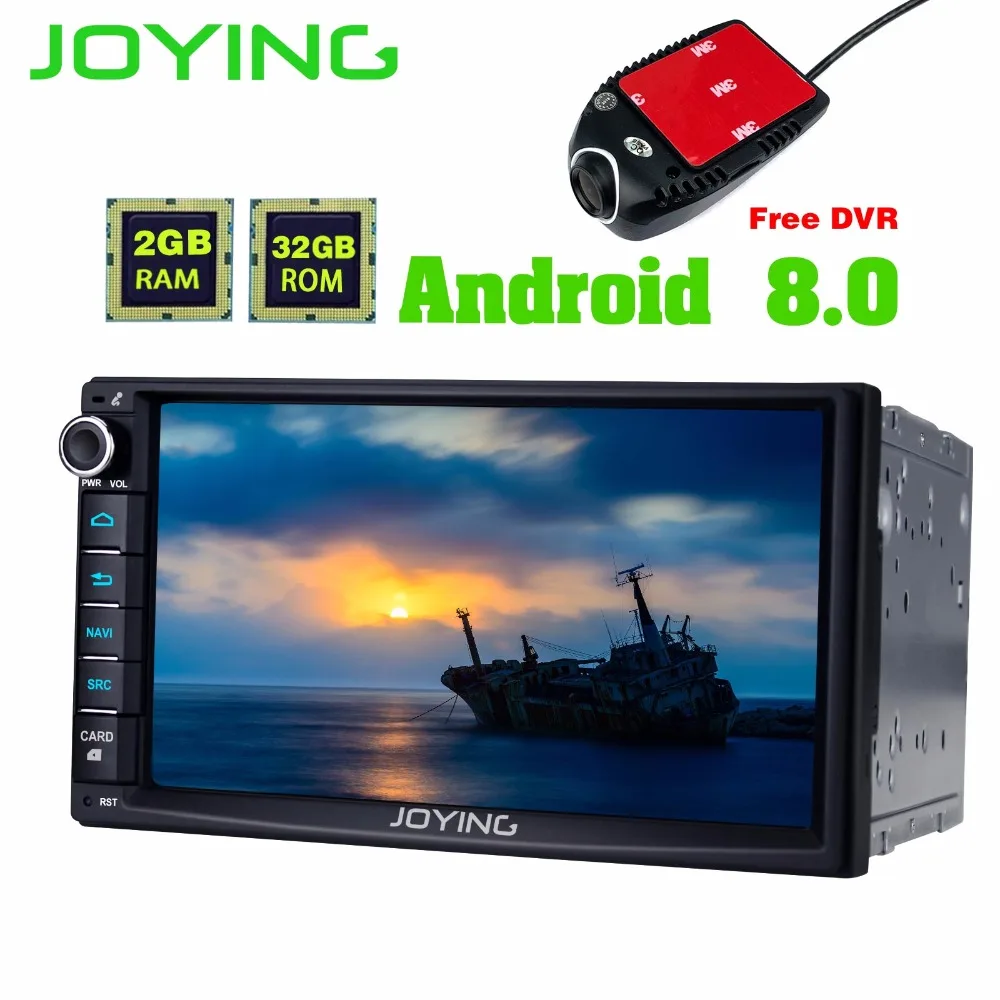 

Joying 2 Din Car Multimedia Player Audio Stereo GPS Car Radio 7" HD Digital Display Bluetooth USB FM Autoradio with free DVR