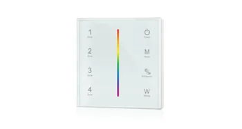 

Touch Panel 4 Zone RGBW DMX512 Master & RF Remote T14-1