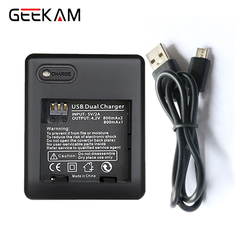 Jual 3 Slot Charger Plus 2 Baterai For Xiaomi Yi 2 4k / Yi Lite 4k / YI