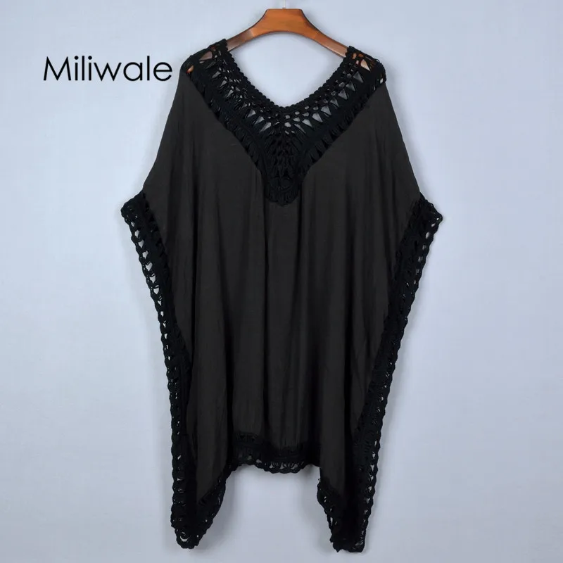 

New spring summer big size long loose batwing sleeve pullover split shirt casual cotton linen patchwork women blouse 1406#