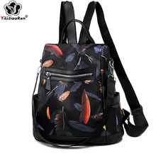 Fashion Waterproof Backpack Female Famous Brand Anti Theft Backpack Women High Quality Oxford Bookbag School Bags for Girls 2019 Fashion Waterproof Backpack Female Famous Brand Anti Theft Backpack Women High Quality Oxford Bookbag School Bags for Girls 2019
